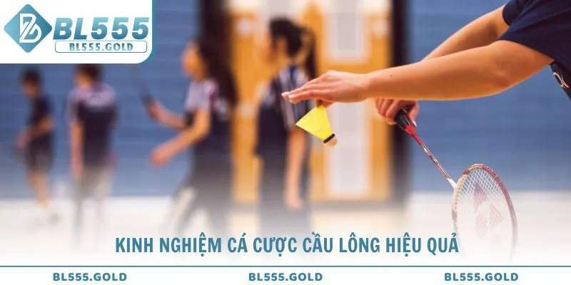Kinh nghiệm cược kèo cầu lông hiệu quả từ BL555